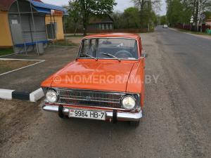 Автомобиль с номером 9984НВ7, г. Минск