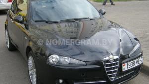 Автомобиль с номером SК77, г. Минск