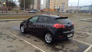 Автомобиль с номером 9884ОН7, г. Минск
