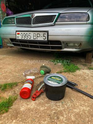 Автомобиль с номером 9995ВР5, Минская обл.