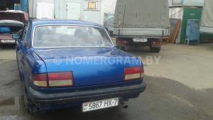 Автомобиль с номером 9694ЕВ7, г. Минск