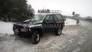 Автомобиль с номером L507FВ, МО / Погранвойска