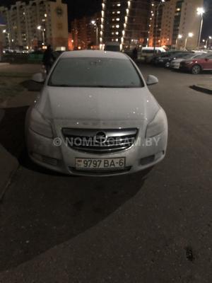 Автомобиль с номером 9797ВА6, Могилевская обл.