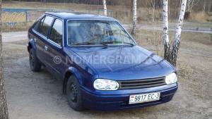 Автомобиль с номером 9817ЕС3, Гомельская обл.