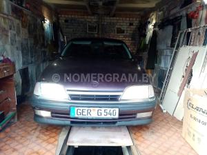 Автомобиль с номером GЕRG540, МО / Погранвойска