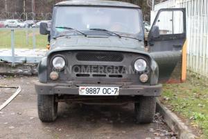 Автомобиль с номером 9887ОС7, г. Минск