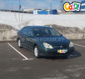 Автомобиль с номером F607, г. Минск