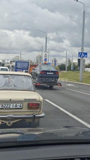 Автомобиль с номером 9774ІХ4, Гродненская обл.