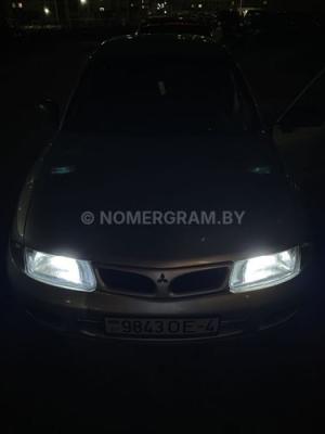 Автомобиль с номером 9843ОЕ4, Гродненская обл.