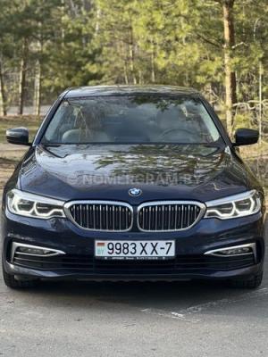 Автомобиль с номером 9983ХХ7, г. Минск