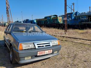 Автомобиль с номером 9889АВ, МО / Погранвойска