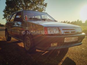 Автомобиль с номером 9889АВ, МО / Погранвойска