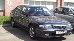 Автомобиль с номером 9717ВМ7, г. Минск