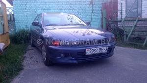 Автомобиль с номером 9983ВВ3, Гомельская обл.