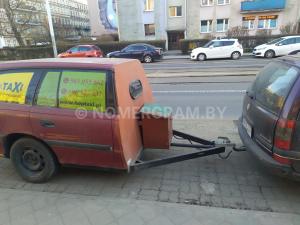 Автомобиль с номером DW4G227, г. Минск