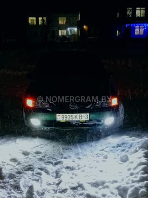 Автомобиль с номером 9935КВ3, Гомельская обл.