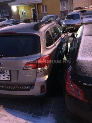 Автомобиль с номером 88840, МО / Погранвойска