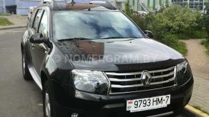 Автомобиль с номером 9793НМ7, г. Минск
