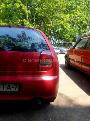 Автомобиль с номером FІІ441, Брестская обл.