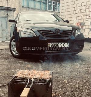 Автомобиль с номером 9996КХ3, Гомельская обл.