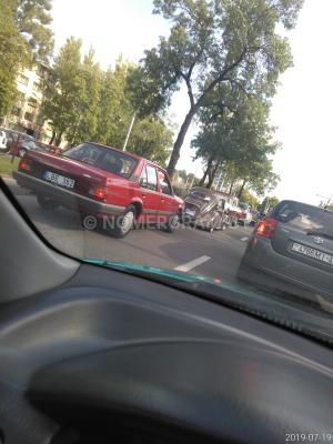 Автомобиль с номером FRZ897, г. Минск