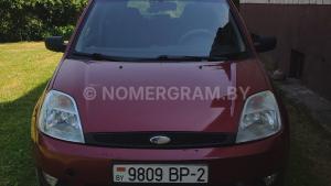 Автомобиль с номером 9809ВР2, Витебская обл.