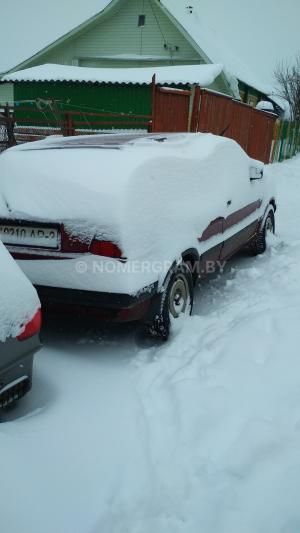 Автомобиль с номером 222111, Брестская обл.