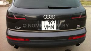 Автомобиль с номером VММ, МО / Погранвойска