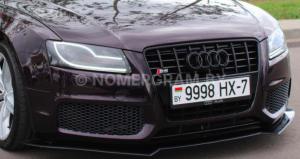 Автомобиль с номером 9998НХ7, г. Минск