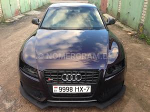 Автомобиль с номером 9998НХ7, г. Минск