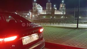 Автомобиль с номером 9966НТ4, Гродненская обл.