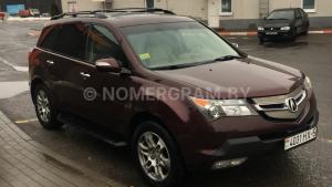 Автомобиль с номером 9989ЕХ5, Минская обл.
