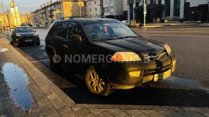Автомобиль с номером Y444ХКS, МО / Погранвойска
