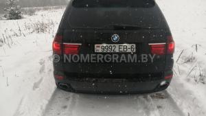 Автомобиль с номером 9992ЕВ6, Могилевская обл.