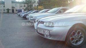 Автомобиль с номером 9766ІС1, Брестская обл.
