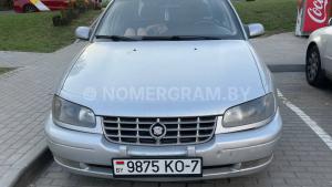 Автомобиль с номером 9875КО7, г. Минск