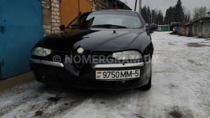 Автомобиль с номером 9750ММ5, Минская обл.