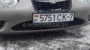 Автомобиль с номером LВY077, г. Минск