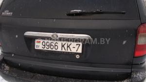 Автомобиль с номером 9966КК7, г. Минск