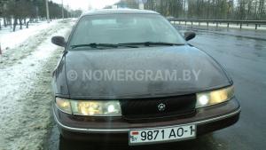 Автомобиль с номером 9871АО1, Брестская обл.
