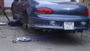 Автомобиль с номером 9946АО5, Минская обл.