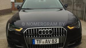 Автомобиль с номером FАV83, Гомельская обл.