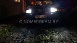 Автомобиль с номером Y720АО178, г. Минск