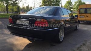 Автомобиль с номером 9992ЕК4, Гродненская обл.