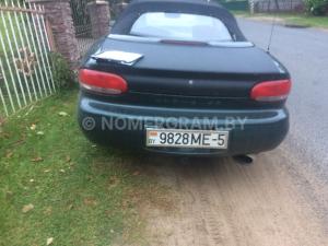 Автомобиль с номером 9828МЕ5, Минская обл.