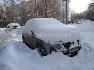 Автомобиль с номером Y740Е55, Минская обл.